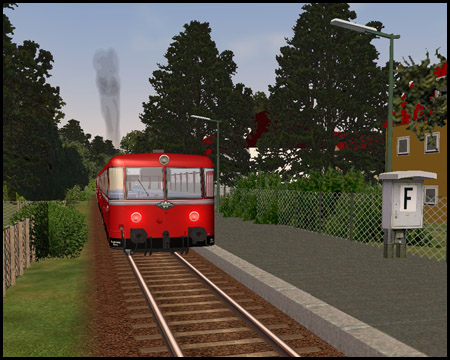 Train Simulator Haltepunkt Buchenwäldchen bei Iserlohn