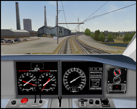 Train Simulator Acela-Express Führerstand